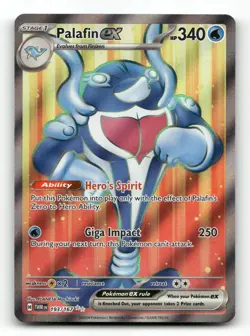 Palafin ex 193/167 - Twilight Masquerade - Pokemon Card NM/M - Image 1