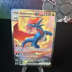 Salamence ex #187 - Journey Together Pokemon Card - Image 1