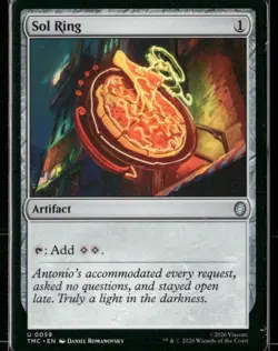 SOL RING 59 UC COMMANDER: TEENAGE MUTANT NINJA TURTLES MAGIC: THE GATHERING NM/M - Image 1