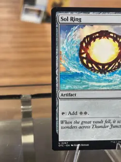 Sol Ring | Outlaws of Thunder Junction OTC | 0267 NM Magic MTG Free Shipping! - Image 5