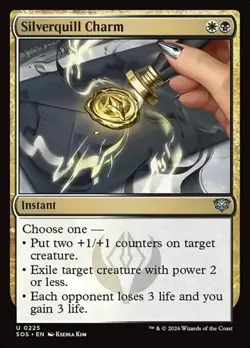 Silverquill Charm SOS NM MTG - Image 1
