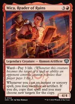 Mica, Reader of Ruins SOS NM MTG - Image 1