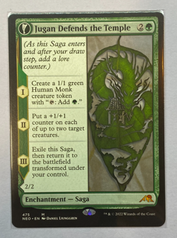 MTG - Kamigawa: Neon Dynasty - Jugan Defends the Temple - Extended Art - NM - Image 1