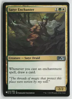 Satyr Enchanter Lightly Played 223 The List Reprints Magic: The Gathering - Image 1