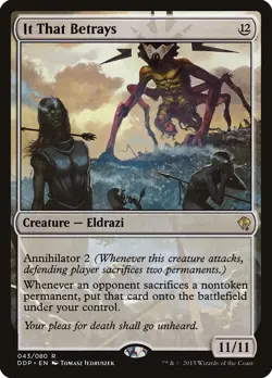 MTG It That Betrays ** Duel Decks: Zendikar vs. Eldrazi ** English - Image 1