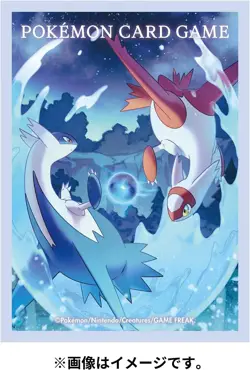 Pokemon Center Original Pokemon Card Game Deck Shield Latias Latios - Image 3
