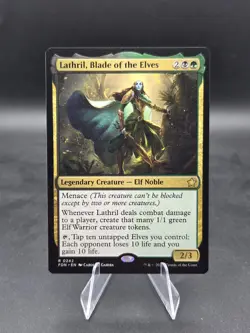 Lathril, Blade of the Elves 242 R Foundations Magic: The Gathering NM/M - Image 1