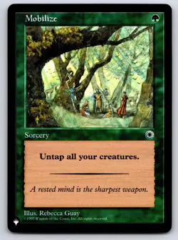 Mobilize Common The List Reprints Magic: The Gathering Near Mint - Image 1