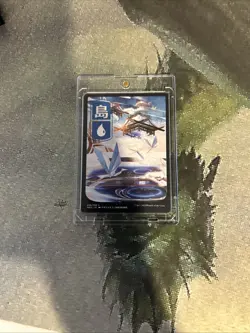 MTG Island (296) - JP Full Art - Kamigawa: Neon Dynasty (NEO) #296 MTG - Image 4