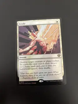 Magic: The Gathering | Erode | Secrets of Strixhaven | NM FOIL - Image 1