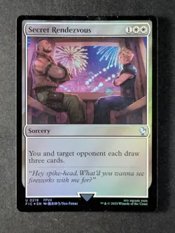 2025 MTG SECRET RENDEZVOUS #0219 Final Fantasy Uncommon Foil Commander - Image 1
