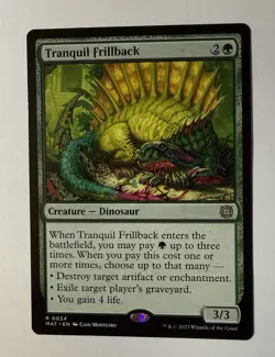 Tranquil Frillback - March of the Machine: The Aftermath MAT - 24 - MTG Magic - Image 1