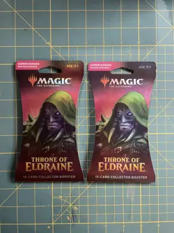 1X Throne of Eldraine Collector Booster Pack| MTG | Factory Sealed 2X Available - Image 1