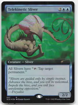 Telekinetic Sliver (Extended Art) *Foil* SLD 627 NM-LP - Image 1