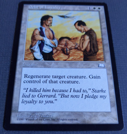 Debt of Loyalty | Weatherlight NM | MTG Instant Old Border - Image 2