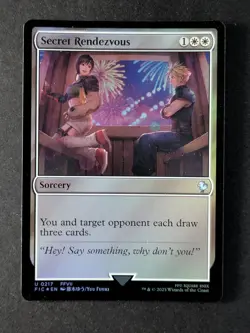 2025 MTG SECRET RENDEZVOUS #0217 Final Fantasy Uncommon Foil Commander - Image 1