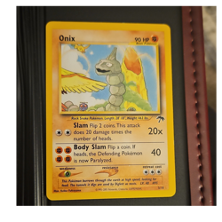 Pokemon Onix Southern Islands Promo 03/18 90 HP Basic Regular 2001 English Card - Image 1