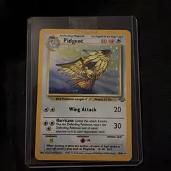 1999 Pokemon Jungle Unlimited 8/64 Pidgeot Holographic Rare Pokemon Vintage - Image 1