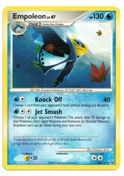 Pokemon Card: Empoleon 26/127 Platinum Base Set Rare! NM - Image 1