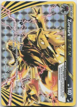 Zoroark BREAK 92/162 BREAK Rare BREAKthrough Pokemon TCG NM - Image 1