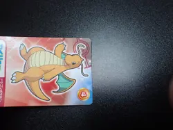 Pokemon Bandai Namco Amusement Mega Get Card Dragonite No.4 #4800 EX/VG - Image 4