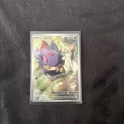 N's Zorua SVP 189 Full Art Pokemon Black Star Promo - Image 1