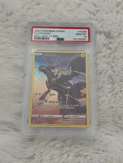 2022 Pokemon Brilliant Stars Zekrom TG05 PSA 10 - Image 1