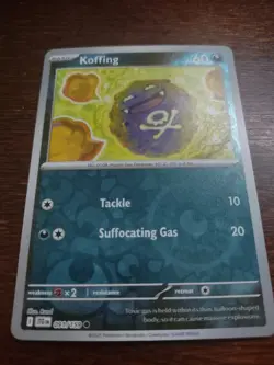 Koffing 091/159 Sv09: Journey Together Reverse Holo pokemon card - Image 1