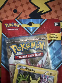Factory Sealed Pokemon XY Breakpoint 2016 Pikachu XY95 Promo Blister Hanger - Image 2