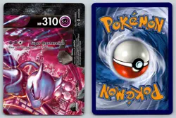 MEWTWO V-UNION SWSH160 HOLO P SWORD & SHIELD PROMO POKEMON LP - Image 3