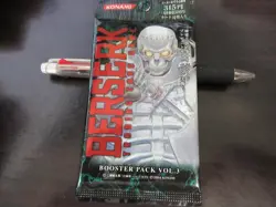 BERSERK card BK3 pack vol.3 Japanese 2003-2005 Damaged - Image 1