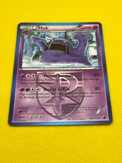 Pokemon Tcg Muk - 46/116 - Black & White - Plasma Non Holo - Image 2