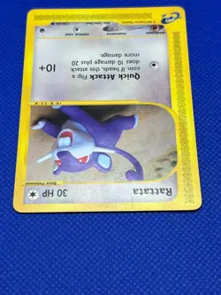 Pokemon TCG Rattata 128/165 Expedition Base Non Holo - Image 3