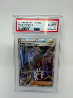 Pokemon Boss's Orders #248 Pokemon Paldea Evolved PSA 10 - Image 1