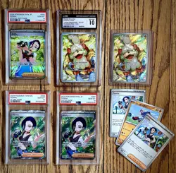 PSA 10 Perrin SAR Hisuian Growlithe AR Pokemon Card Japanese US Sequential Sets - Image 1