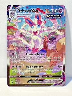 Pokemon- Sylveon Vmax-Evolving Skies 212/203 Secret Rare- Alt. Art 2021 - Image 2