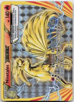 Ninetales BREAK 16/108 BREAK Rare Evolutions Pokemon TCG NM - Image 1