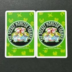S6387 Vulpix & Ninetales Green Venusaur Deck Playing Poker Cards Pokemon A26 - Image 2