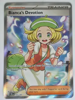 Bianca's Devotion 197/162 Ultra Rare Pokemon Temporal Forces NM - Image 1