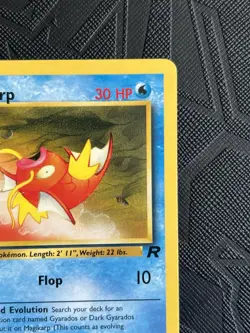 Pokemon TCG Magikarp 47/82 1st Edition Team Rocket Uncommon (English) - NM(-) - Image 4