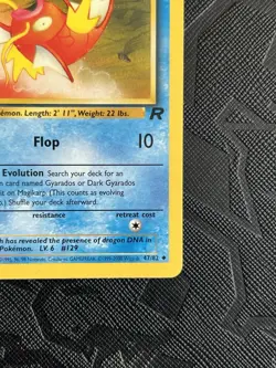 Pokemon TCG Magikarp 47/82 1st Edition Team Rocket Uncommon (English) - NM(-) - Image 5