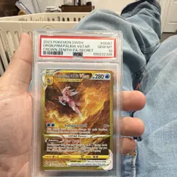 Pokemon Origin Forme Palkia VSTAR Secret Rare GG67/GG70 Crown Zenith PSA 10 Holo - Image 1