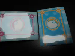 Pokemon Bandai Promo Waterproof Bathroom Menko Card Piplup x2 SET #36 - Image 10