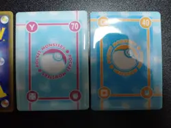 Pokemon Bandai Promo Waterproof Bathroom Menko Card Piplup x2 SET #36 - Image 9