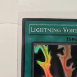 Yu-Gi-Oh! Lightning Vortex FET-EN040 Flaming Eternity Spell Holo Konami English - Image 4