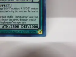 Yu-Gi-Oh Card - GFP2-EN002 - D/D/D VICE KING REQUIEM 1st Edition Holo - Image 3
