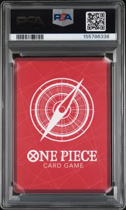 2025 ONE PIECE PROMO OFFICIAL PLAYMAT & CARD SET #041 NAMI PSA 10 - Image 2
