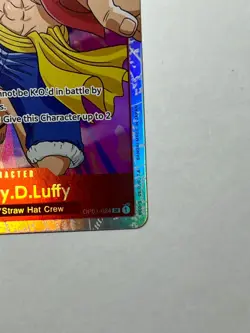 Monkey.D.Luffy OP01-024 - Romance Dawn- SR Near-Mint Super Rare English - Image 5
