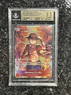 Monkey.D.Luffy (Treasure Booster Set) ST10-006 One Piece Promo BGS 9.5 - Image 1