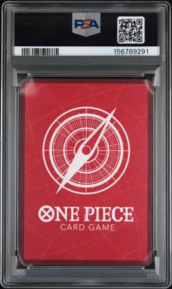 2025 ONE PIECE ENGLISH VERSION 2ND ANNIVERSARY SET #001 SHANKS PSA 9 - Image 2